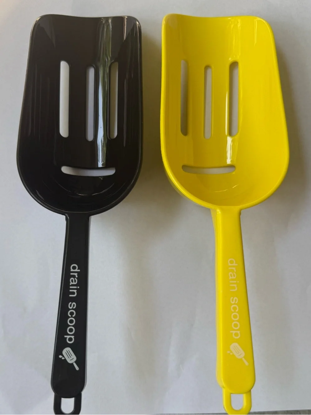 Drain Scoop Set - Black & Yellow